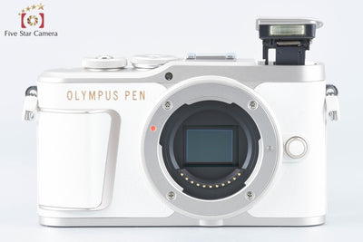 [Used] OLYMPUS Olympus PEN E-PL10 EZ Double Zoom Kit White, Low Shutter Count