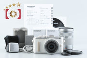[Used] OLYMPUS Olympus PEN E-PL8 EZ Double Zoom Kit White Shutter Count Very Low
