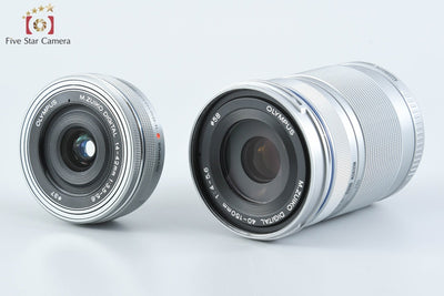 [Used] OLYMPUS Olympus PEN E-PL8 EZ Double Zoom Kit White Shutter Count Very Low