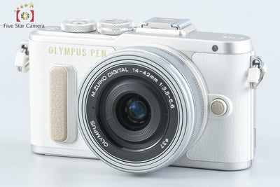 [Used] OLYMPUS Olympus PEN E-PL8 EZ Double Zoom Kit White Shutter Count Very Low