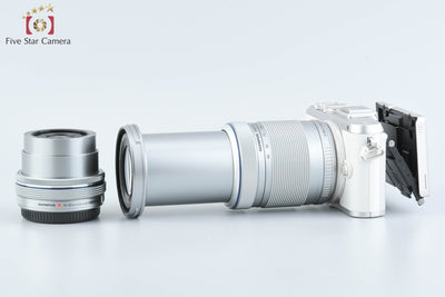 [Used] OLYMPUS Olympus PEN E-PL8 EZ Double Zoom Kit White Shutter Count Very Low