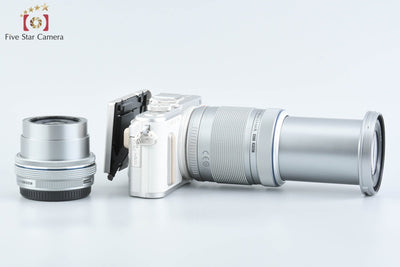 [Used] OLYMPUS Olympus PEN E-PL8 EZ Double Zoom Kit White Shutter Count Very Low