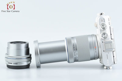 [Used] OLYMPUS Olympus PEN E-PL8 EZ Double Zoom Kit White Shutter Count Very Low