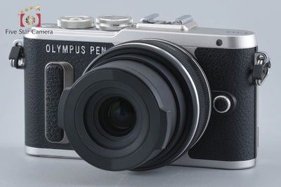 Used: OLYMPUS Olympus PEN E-PL8 EZ Double Zoom Kit Silver, Low Shutter Count