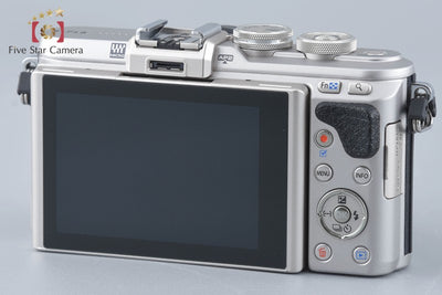 Used: OLYMPUS Olympus PEN E-PL8 EZ Double Zoom Kit Silver, Low Shutter Count