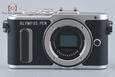 Used: OLYMPUS Olympus PEN E-PL8 EZ Double Zoom Kit Silver, Low Shutter Count