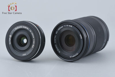 Used: OLYMPUS Olympus PEN E-PL8 EZ Double Zoom Kit Silver, Low Shutter Count