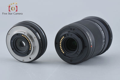 Used: OLYMPUS Olympus PEN E-PL8 EZ Double Zoom Kit Silver, Low Shutter Count