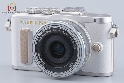 [Used] OLYMPUS Olympus PEN E-PL8 14-42mm EZ Lens Kit White Shutter count very low