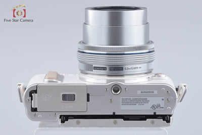 [Used] OLYMPUS Olympus PEN E-PL8 14-42mm EZ Lens Kit White Shutter count very low