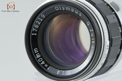 [Used] OLYMPUS Olympus PEN FT Silver + G.ZUIKO AUTO-S 40mm f/1.4