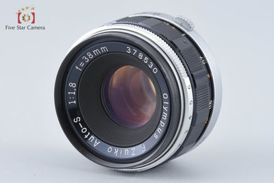 [Used] OLYMPUS Olympus PEN FV Silver + F.ZUIKO AUTO-S 38mm f/1.8