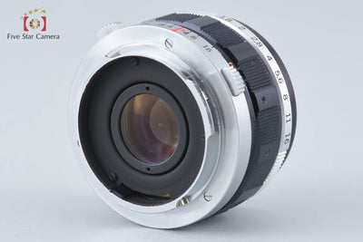 [Used] OLYMPUS Olympus PEN FV Silver + F.ZUIKO AUTO-S 38mm f/1.8
