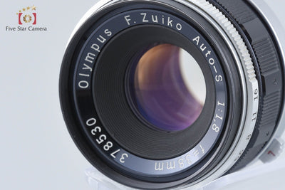 [Used] OLYMPUS Olympus PEN FV Silver + F.ZUIKO AUTO-S 38mm f/1.8