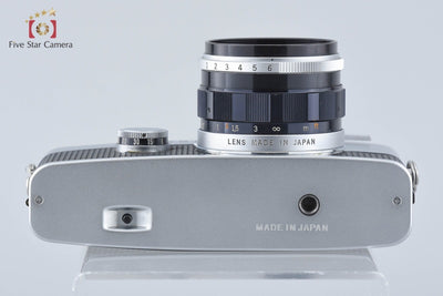 [Used] OLYMPUS Olympus PEN FV Silver + F.ZUIKO AUTO-S 38mm f/1.8