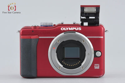 [Used] Olympus PEN Lite E-PL1s Lens Kit Red