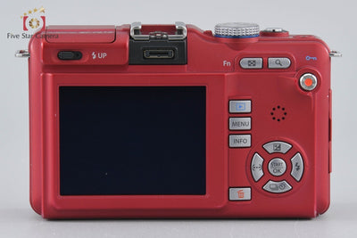 [Used] Olympus PEN Lite E-PL1s Lens Kit Red