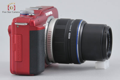 [Used] Olympus PEN Lite E-PL1s Lens Kit Red