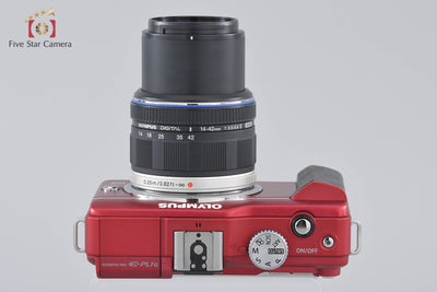 [Used] Olympus PEN Lite E-PL1s Lens Kit Red