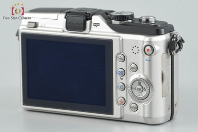[Used] OLYMPUS PEN Lite E-PL2 Double Zoom Kit Champagne Gold with Original Box
