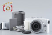 [Used] OLYMPUS Olympus PEN Lite E-PL6 14-42mm EZ Lens Kit White Shutter Count Very Low