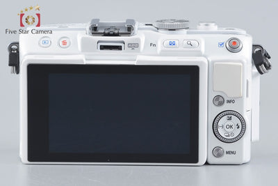 [Used] OLYMPUS Olympus PEN Lite E-PL6 14-42mm EZ Lens Kit White Shutter Count Very Low