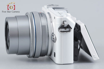 [Used] OLYMPUS Olympus PEN Lite E-PL6 14-42mm EZ Lens Kit White Shutter Count Very Low