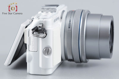 [Used] OLYMPUS Olympus PEN Lite E-PL6 14-42mm EZ Lens Kit White Shutter Count Very Low