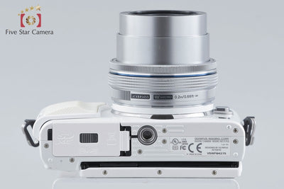[Used] OLYMPUS Olympus PEN Lite E-PL6 14-42mm EZ Lens Kit White Shutter Count Very Low