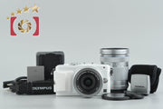 [Used] OLYMPUS PEN Lite E-PL6 EZ Double Zoom Lens Kit White - Low Shutter Count