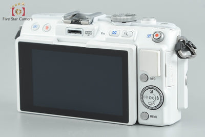 [Used] OLYMPUS PEN Lite E-PL6 EZ Double Zoom Lens Kit White - Low Shutter Count