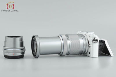 [Used] OLYMPUS PEN Lite E-PL6 EZ Double Zoom Lens Kit White - Low Shutter Count