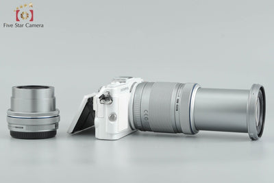 [Used] OLYMPUS PEN Lite E-PL6 EZ Double Zoom Lens Kit White - Low Shutter Count