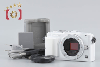 [Used] OLYMPUS Olympus PEN Lite E-PL6 White Mirrorless Single-Lens Camera with Very Low Shutter Count