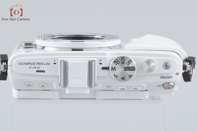 [Used] OLYMPUS Olympus PEN Lite E-PL6 White Mirrorless Single-Lens Camera with Very Low Shutter Count