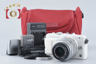 [Used] OLYMPUS Olympus PEN Lite E-PL6 Lens Kit White, Low Shutter Count