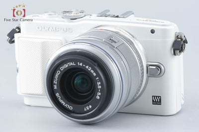[Used] OLYMPUS Olympus PEN Lite E-PL6 Lens Kit White, Low Shutter Count