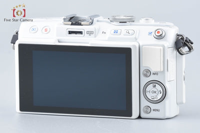 [Used] OLYMPUS Olympus PEN Lite E-PL6 Lens Kit White, Low Shutter Count