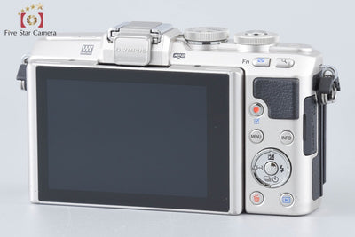 [Used] OLYMPUS PEN Lite E-PL7 Silver + M.ZUIKO 14-42mm f/3.5-5.6 II R + ED 40-150mm f/4-5.6 R - Low Shutter Count