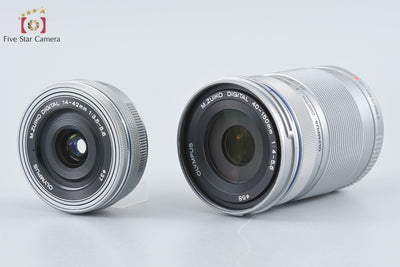 [Used] OLYMPUS PEN Lite E-PL7 EZ Double Zoom Kit White - Low Shutter Count, With Original Box