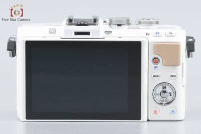 [Used] OLYMPUS PEN Lite E-PL7 EZ Double Zoom Kit White - Low Shutter Count, With Original Box