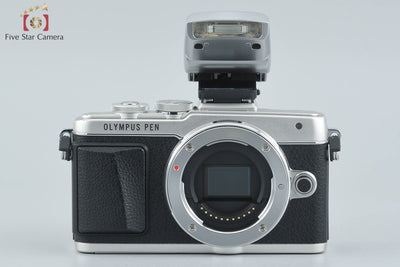[Used] OLYMPUS Olympus PEN Lite E-PL7 EZ Double Zoom Kit Silver, Low Shutter Count, With Original Box
