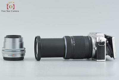 [Used] OLYMPUS Olympus PEN Lite E-PL7 EZ Double Zoom Kit Silver, Low Shutter Count, With Original Box