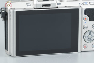 [Used] OLYMPUS Olympus PEN Lite E-PL7 EZ Double Zoom Kit Silver, Low Shutter Count, With Original Box