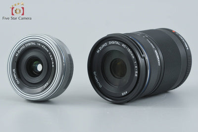 [Used] OLYMPUS Olympus PEN Lite E-PL7 EZ Double Zoom Kit Silver, Low Shutter Count, With Original Box