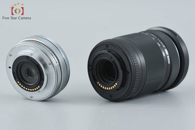 [Used] OLYMPUS Olympus PEN Lite E-PL7 EZ Double Zoom Kit Silver, Low Shutter Count, With Original Box
