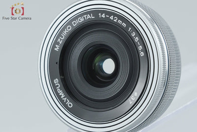 [Used] OLYMPUS Olympus PEN Lite E-PL7 EZ Double Zoom Kit Silver, Low Shutter Count, With Original Box
