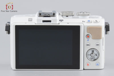 [Used] OLYMPUS Olympus PEN Lite E-PL7 EZ Double Zoom Kit White, Low Shutter Count, With Original Box