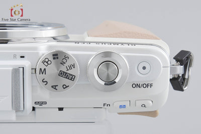 [Used] OLYMPUS Olympus PEN Lite E-PL7 EZ Double Zoom Kit White, Low Shutter Count, With Original Box