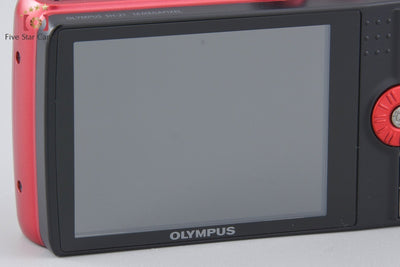 [Used] OLYMPUS Olympus STYLUS SH-21 Red Compact Digital Camera